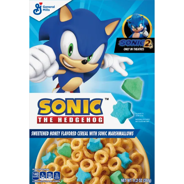 Sega And General Mills Team Up For Sonic The Hedgehog Cereal