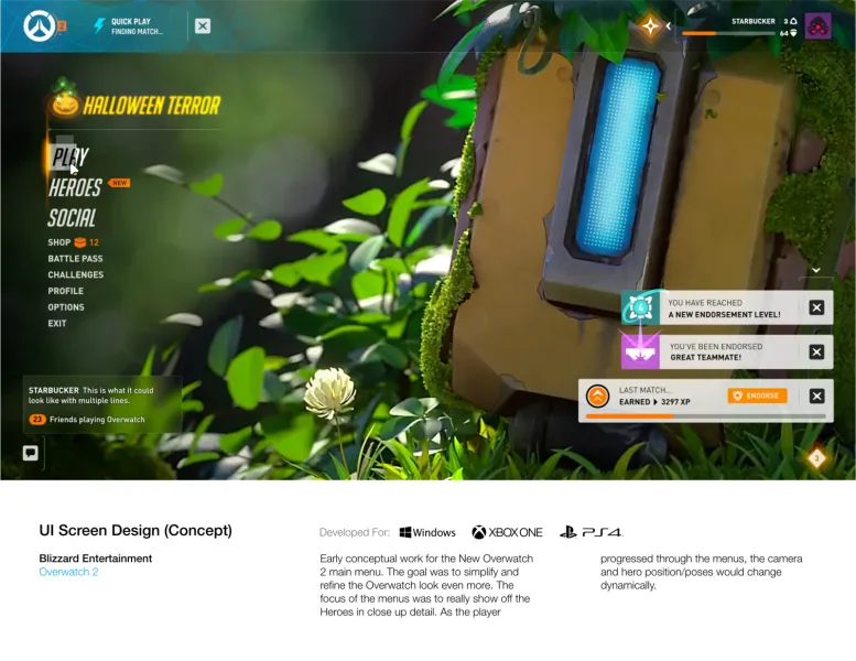 New Overwatch 2 Concept Art Displays Possible Battle Pass