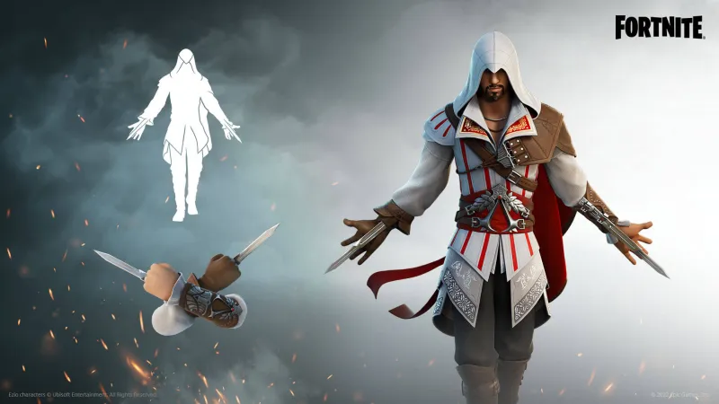Fortnite: Ezio And Eivor From Assassin’s Creed Hit The Item Shop This Week