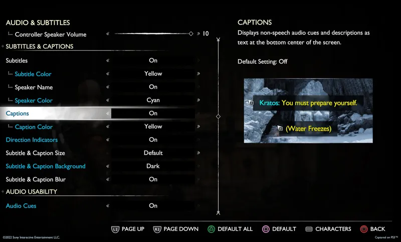 God Of War: Ragnarok Accessibility Features Detailed In New Blog Post