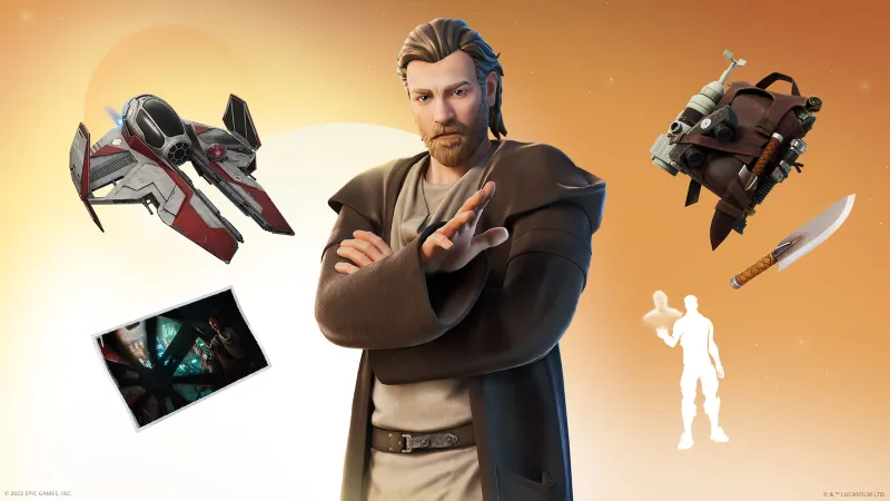 Hello There: Obi-Wan Kenobi Joins Fortnite Next Week