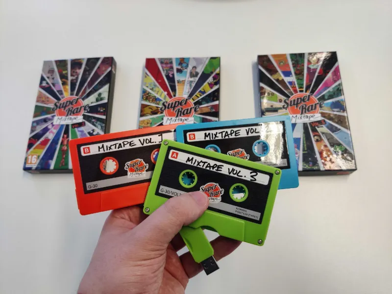 Own A Physical Compilation Of 30 Indie Games With Super Rare’s Mixtape Vol. 3