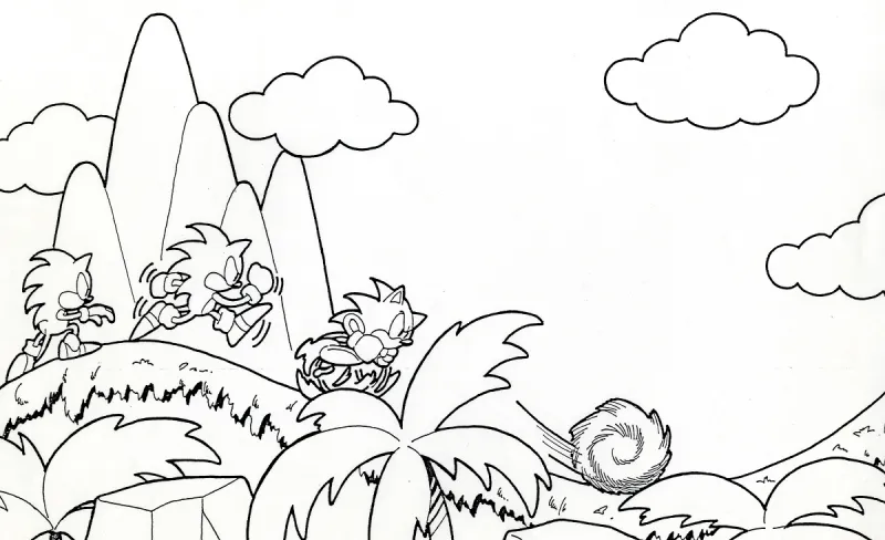 Sonic Frontiers Cover Story - Brave New World