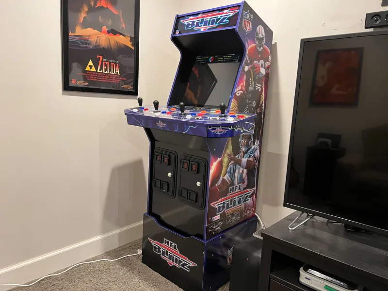 Arcade1Up's NFL Blitz Legends Cabinet Is A Hard-Hitting Stroll Down Memory Lane