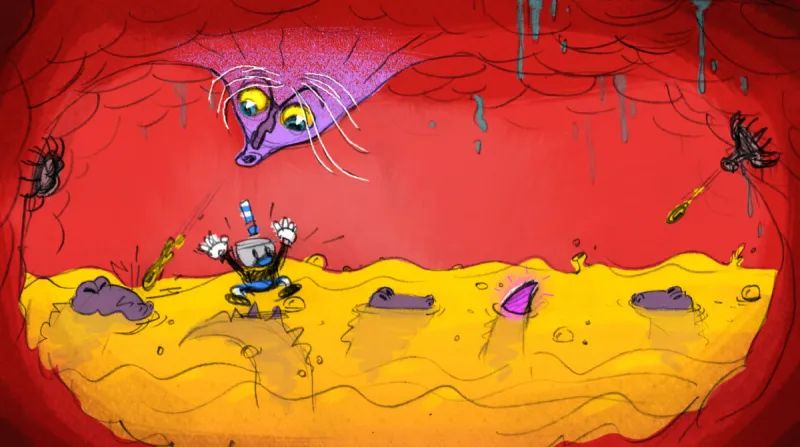 How Studio MDHR Builds A Cuphead Boss