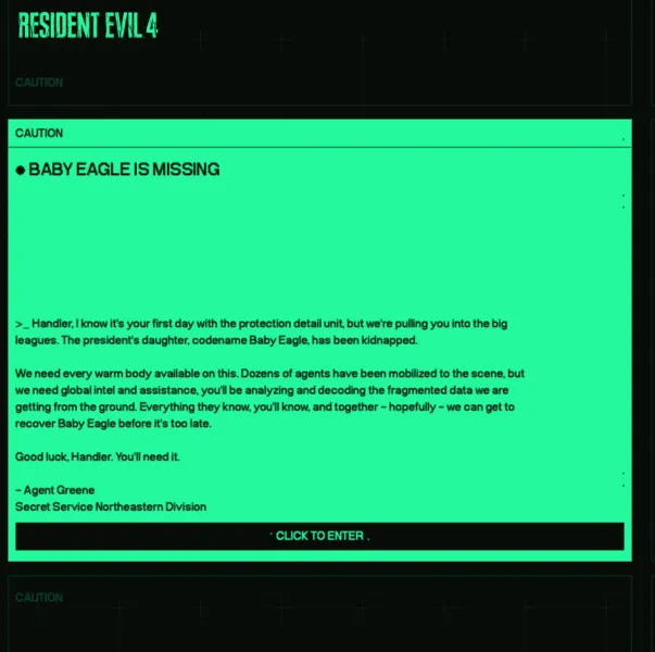 You Can Participate In A New Resident Evil 4 Remake ARG Right Now
