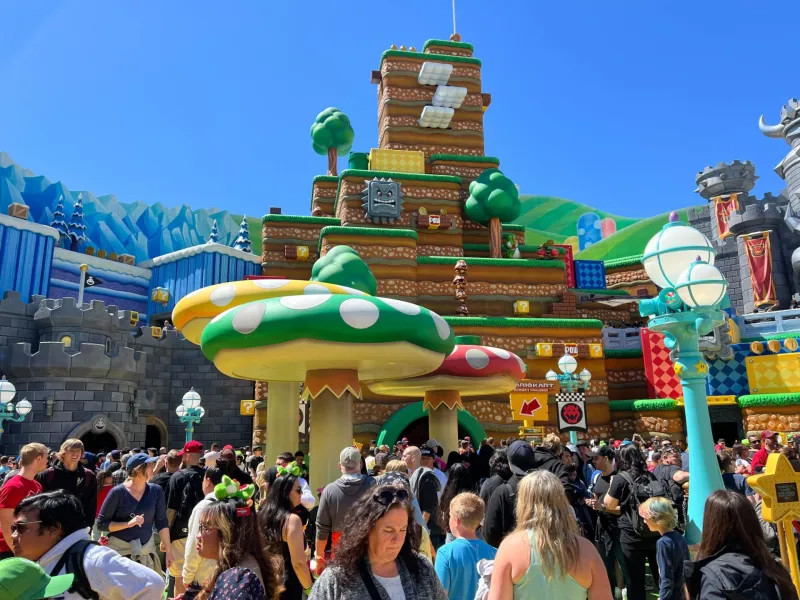 A Photo Tour Of Universal Studios Hollywood's Super Nintendo World