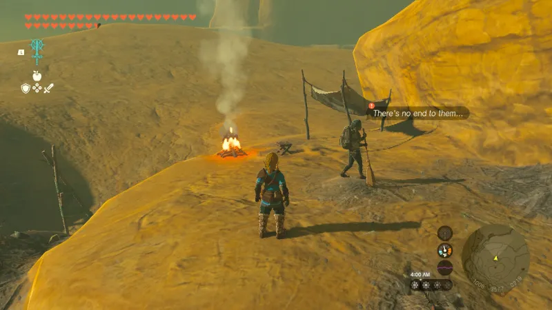 If You Don't Know What To Do In Zelda: Tears Of The Kingdom Talk To Patricia