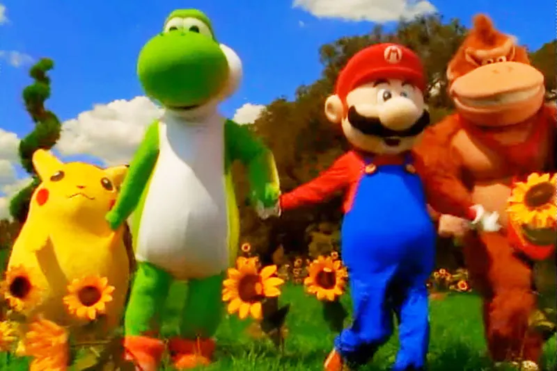 Behind The Dangerous Stunts Of Nintendo’s Iconic Mario Commercials