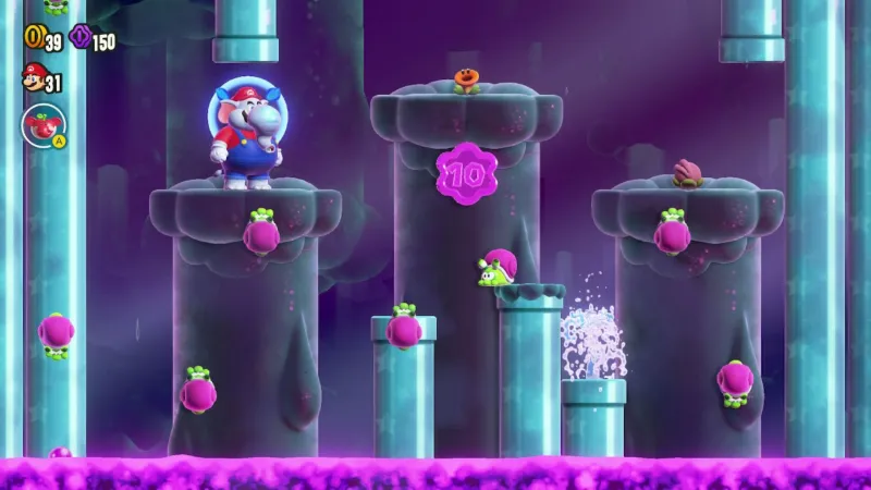 Super Mario Bros. Wonder Flower Coins And Wonder Seeds Guide