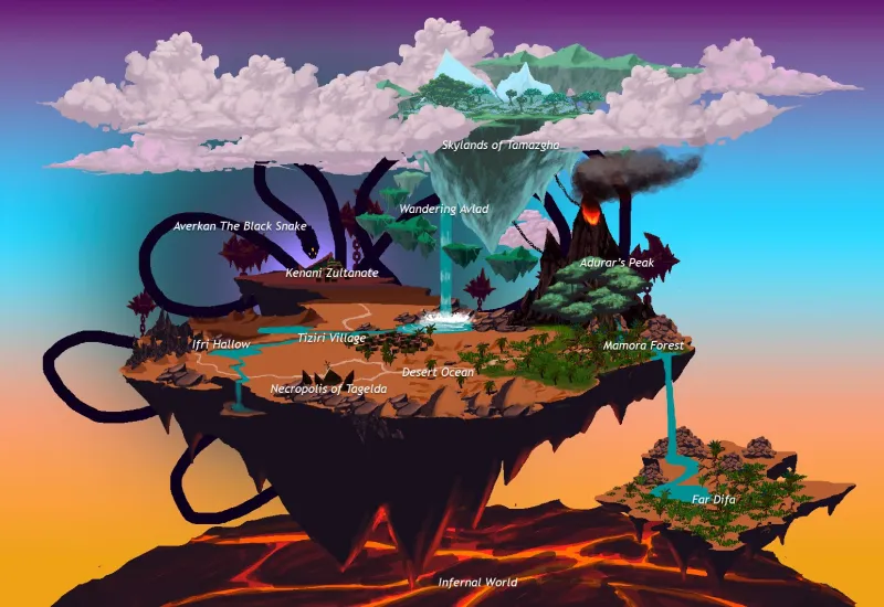 Mira And The Legend Of The Djinns Is An Upcoming Metroidvania Inspired By Moroccan Mythology