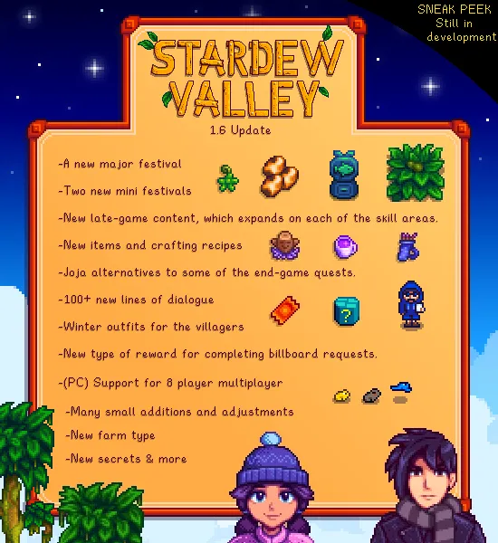 Stardew Valley 1.6 Patch Drops Today – Here's What To Expect