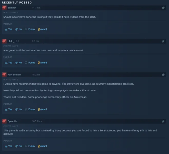 PlayStation Walks Back Helldivers 2 Changes, PSN Account Linking No Longer Required