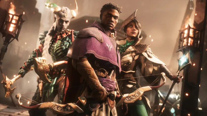 Dragon Age: The Veilguard Dreadwolf Game Informer Cover Story