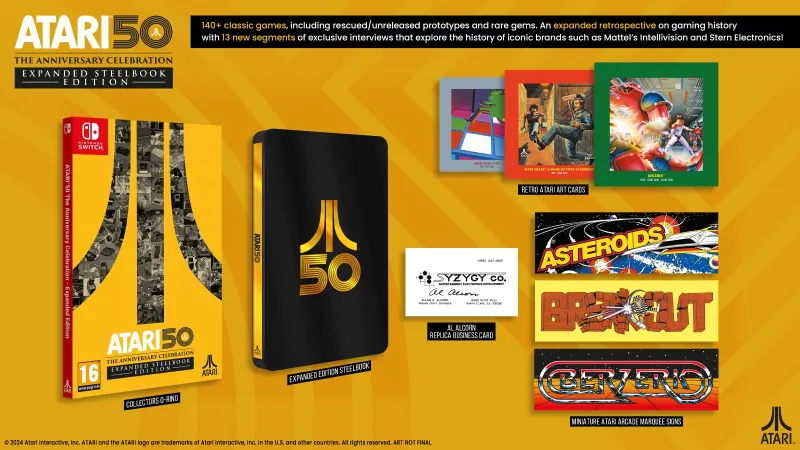 Atari 50 Expansion Adds Over 30 Games And New Timelines This October