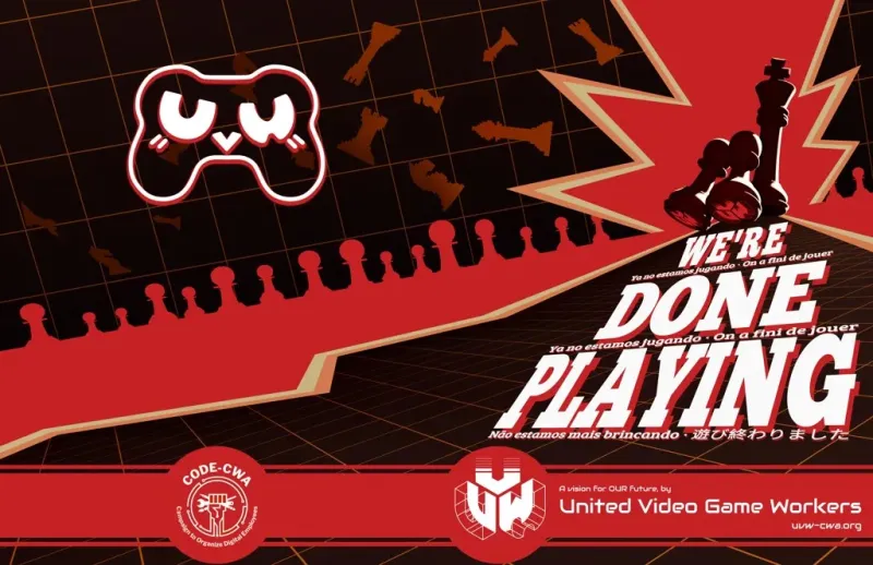 United Videogame Workers-CWA Is The First Industry-Wide Video Game Union