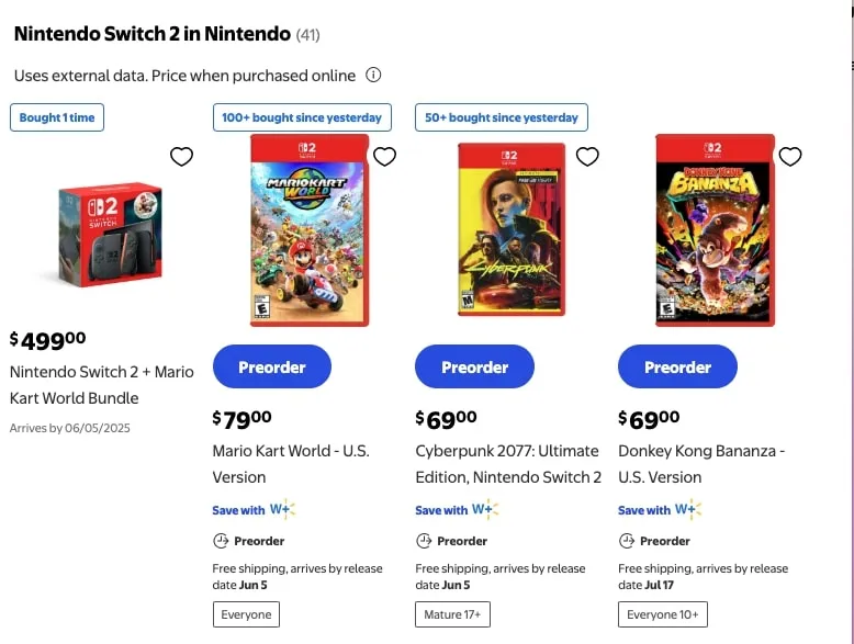 Here Are The Retailers Selling Nintendo Switch 2
