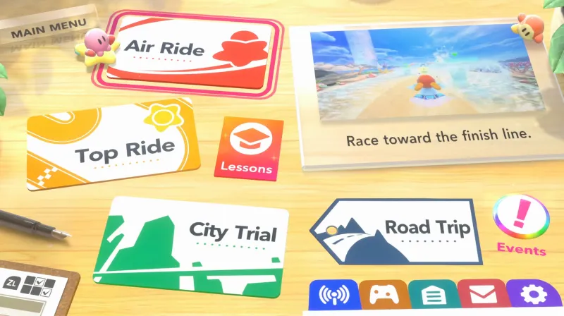 Everything We Learned About Kirby Air Riders In Today's Nintendo Direct