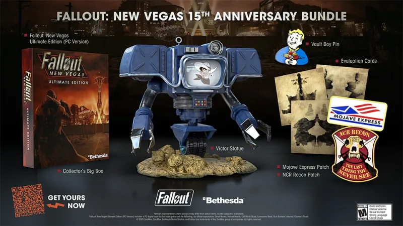 Fallout: New Vegas Is Getting A Limited Edition 15th Anniversary Bundle For PC