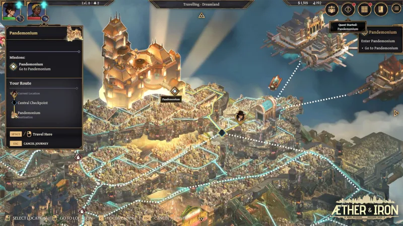 Immerse Yourself In A World Of Smuggling, Gangsters & Flying 1930s Cars In New Aether & Iron Gameplay Trailer
