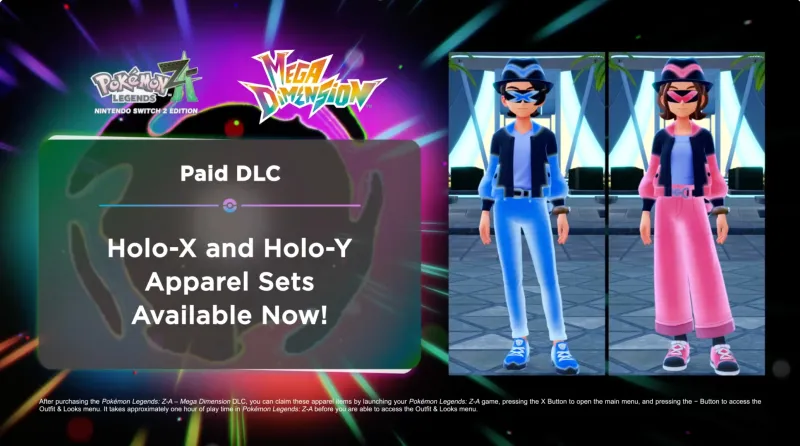 Pokémon Legends: Z-A Mega Dimension DLC Launches Next Month With Pokémon Over Level 100 And More