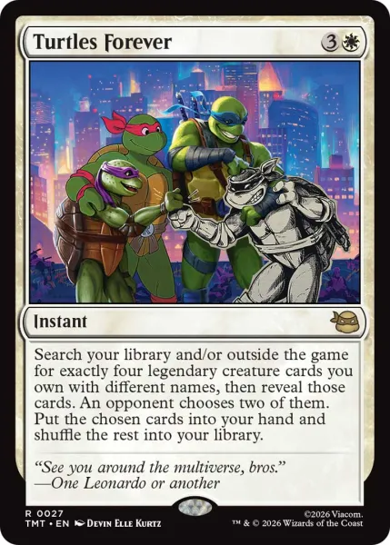 Magic The Gathering: TMNT – Everything We Learned About This Nostalgia-Fueled Set Launching Next Month
