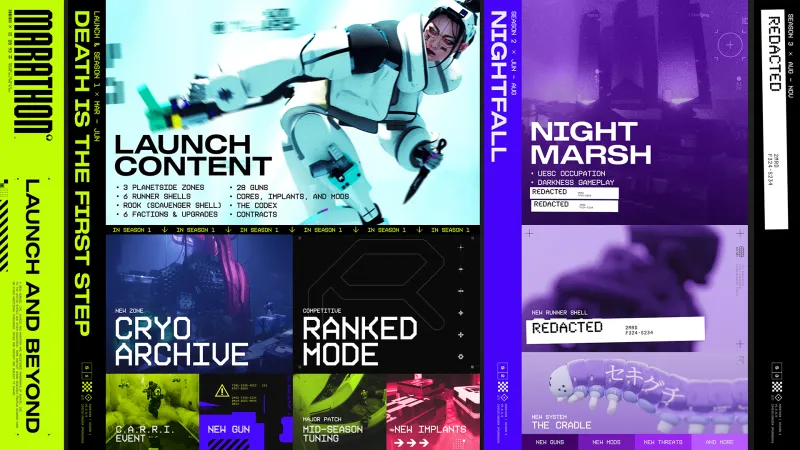 Marathon: Bungie Reveals New Seasons, Runner Shells, Maps, And More Will Be Free Alongside Season 1 Details 