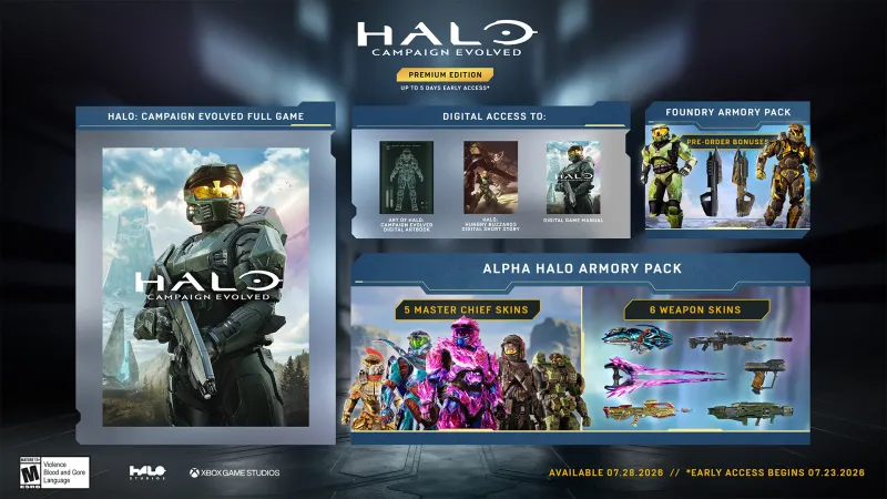 Here's The Release Date For Halo: Campaign Evolved (And Some Footage Of Its New Prequel Missions)