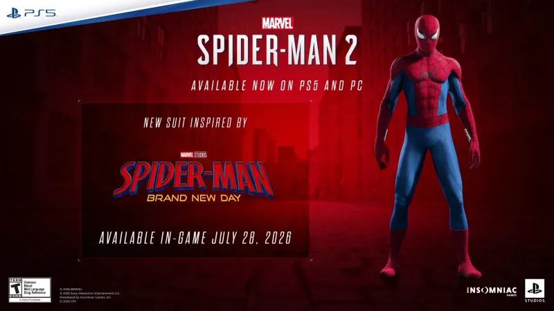 Marvel’s Spider-Man 2 Is Getting The Brand New Day Suit.