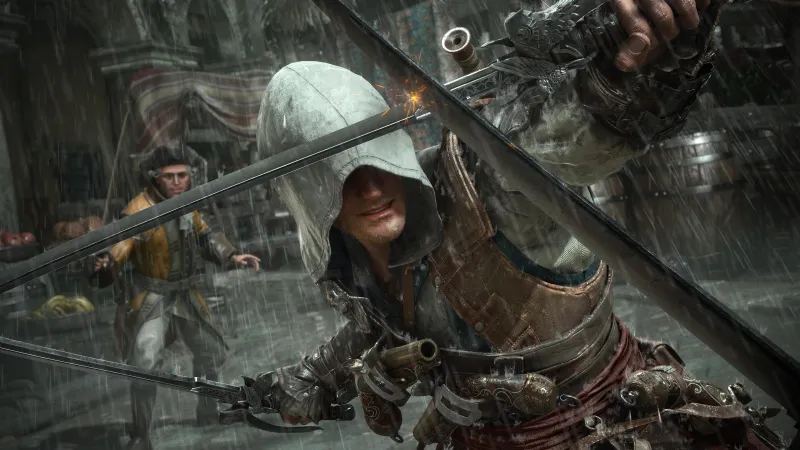 Assassin's Creed Black Flag Resynced Developer Ubisoft Barcelona Goes On Strike To Protest Layoffs