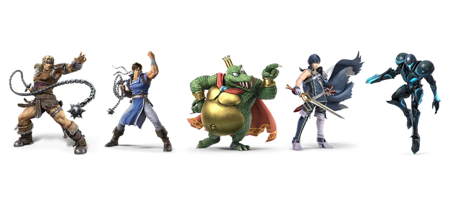 Amiibos For Simon And Richter Belmont, King K. Rool, Chrom, And Dark Samus Are In The Works