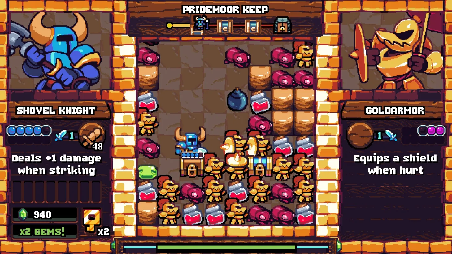 Shovel Knight Pocket Dungeon Is A New Rogue-Lite/Puzzle Hybrid