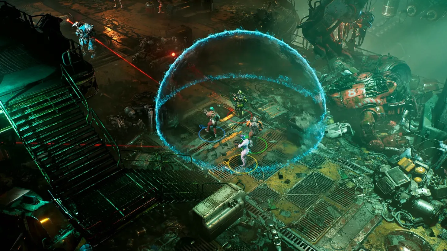 The Ascent Shows Off Co-Op With Shadowrun Style