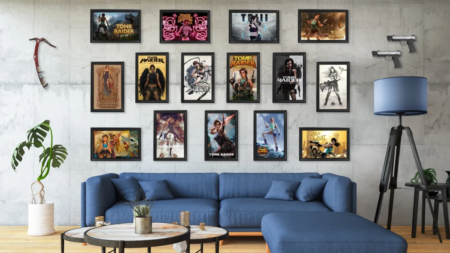 You Can Buy A Set Of Reimagined Tomb Raider Box Art Prints To Support Aspiring Female Game Designers