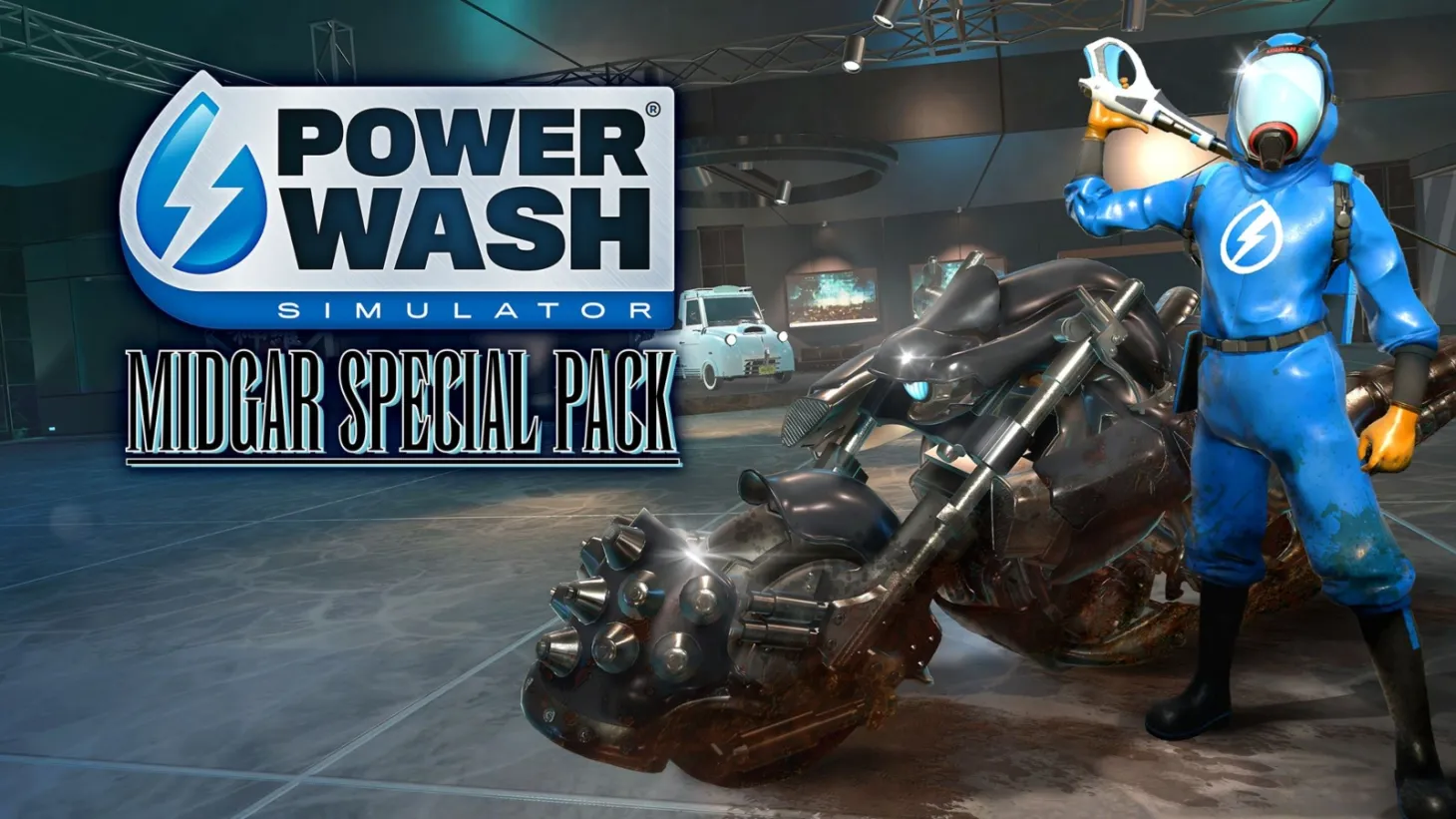 You Can Clean Final Fantasy VII’s Midgar In Powerwash Simulator Today