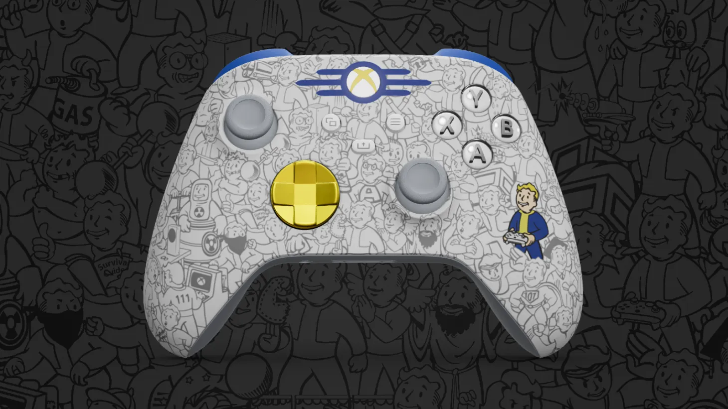 Fallout Controller Xbox Series X/S Design Lab Amazon TV Show Pip-Boy