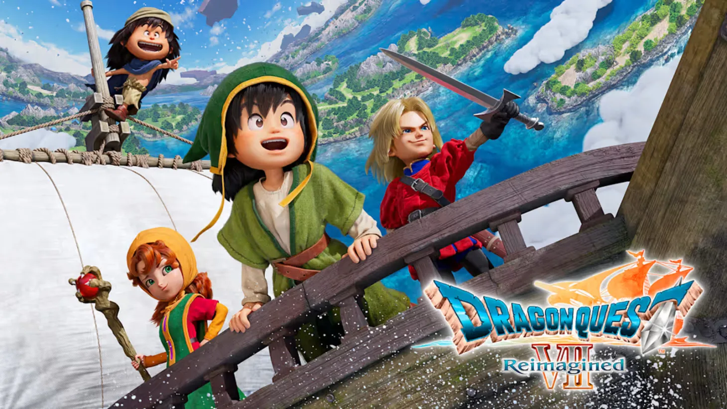 Game Informer Dragon Quest VII 7 Reimagined Cover Story