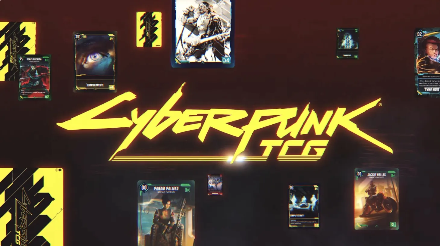  Cyberpunk 2077 Edgerunners Trading Card Game TCG Cards Announcement Trailer