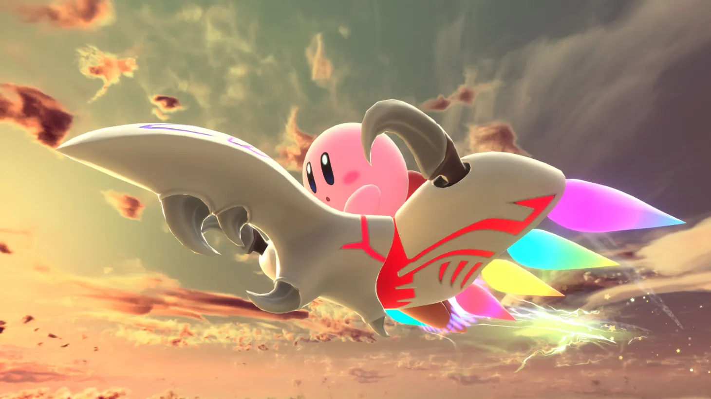 Screen of Kirby Air Riders