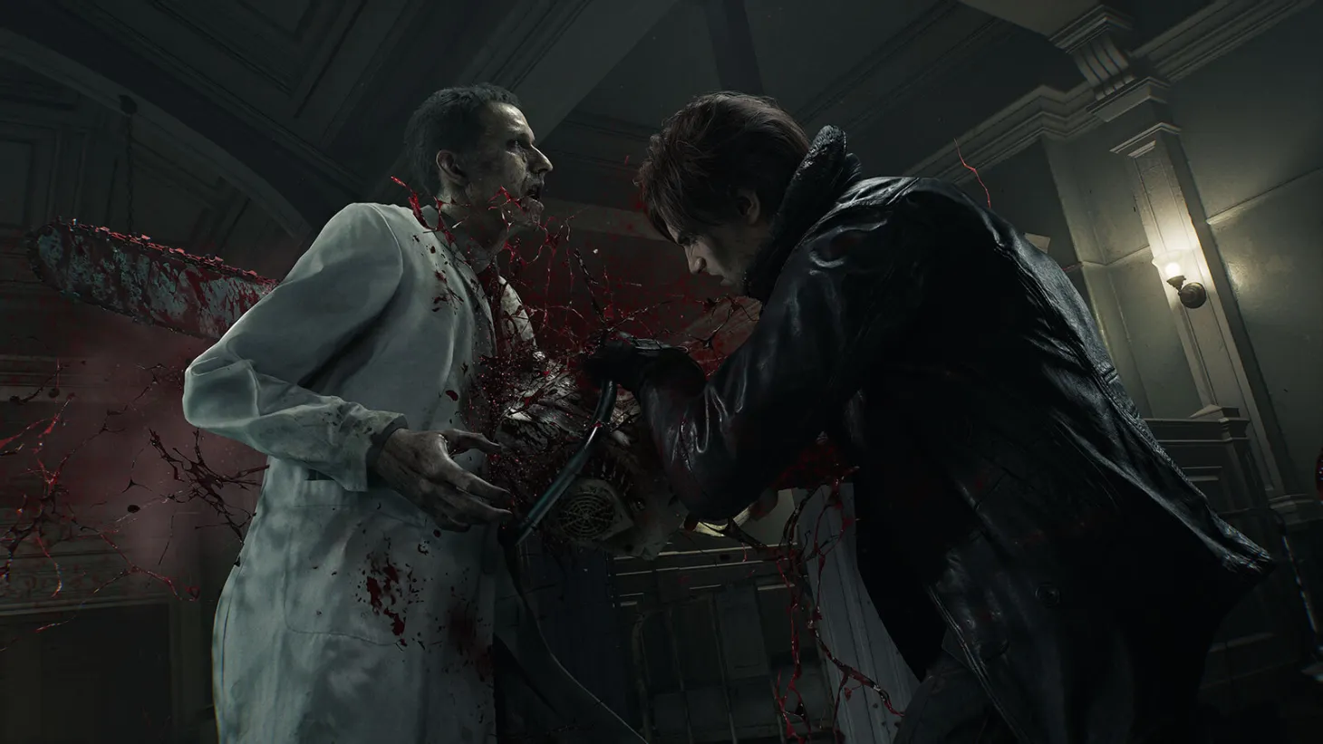 Game Informer Resident Evil Requiem Preview Hands-On Leon Kennedy Grace Ashcroft