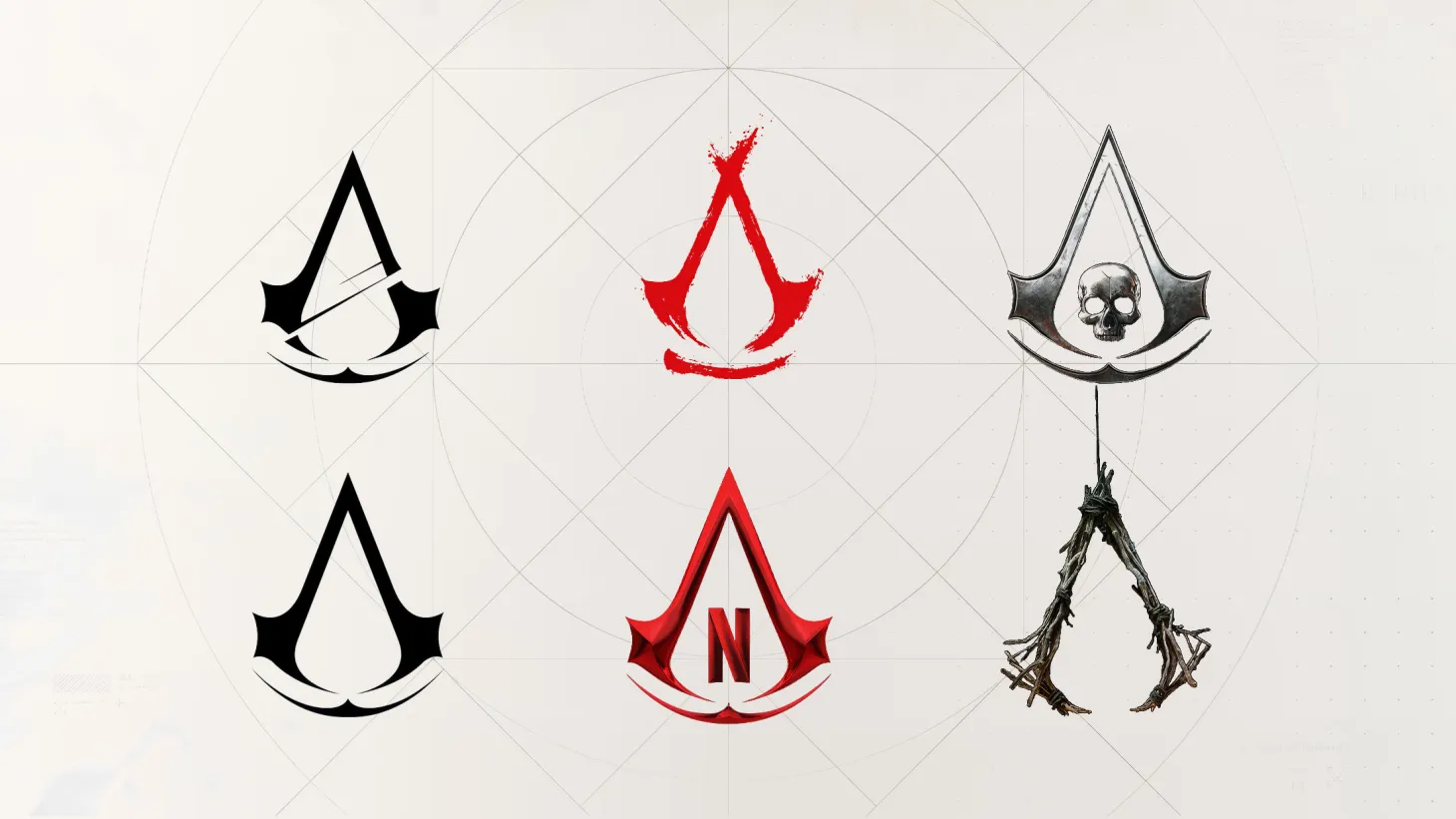 Art of Assassin's Creed logos
