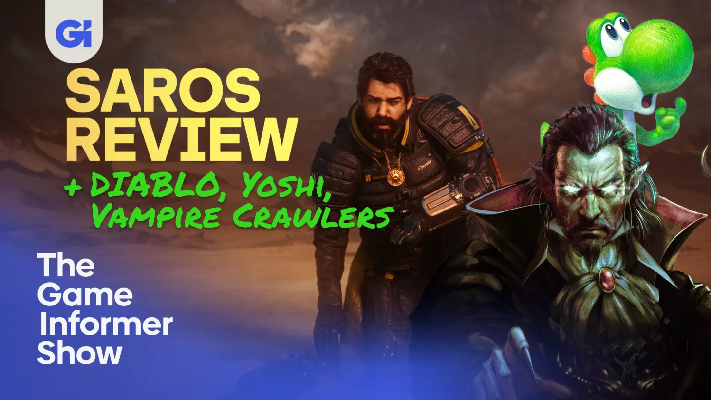 Saros Review, Yoshi And The Mysterious Book Preview, And More w/ Jesse Vitelli | The Game Informer Show