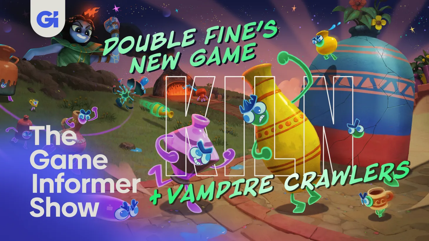 Vampire Crawlers & Double Fine's New Game Kiln Are Great | The Game Informer Show