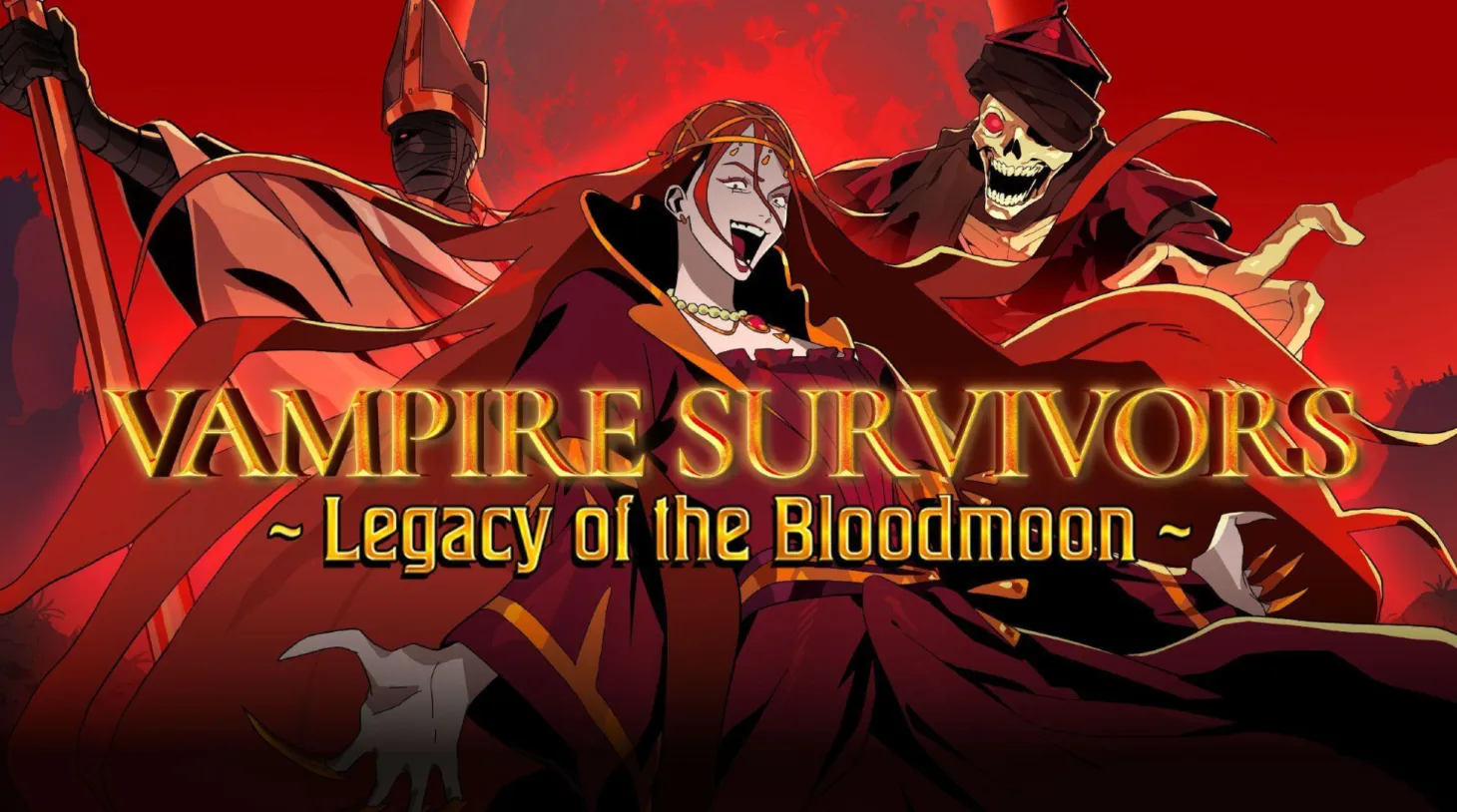 Poncle Japan Survivaton Vampire Survivors Legacy of the Bloodmoon Crawlers