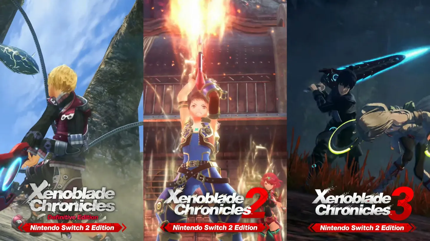Xenoblade Chronicles 1, 2, And 3 Are Getting Updgraded Switch 2 Ports