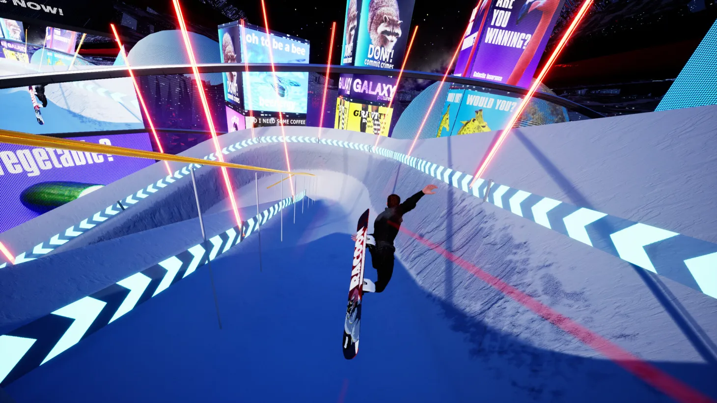 Carveout 2160 Is An Upcoming Sci-Fi Snowboarding Game That Is Giving Serious SSX Tricky Vibes