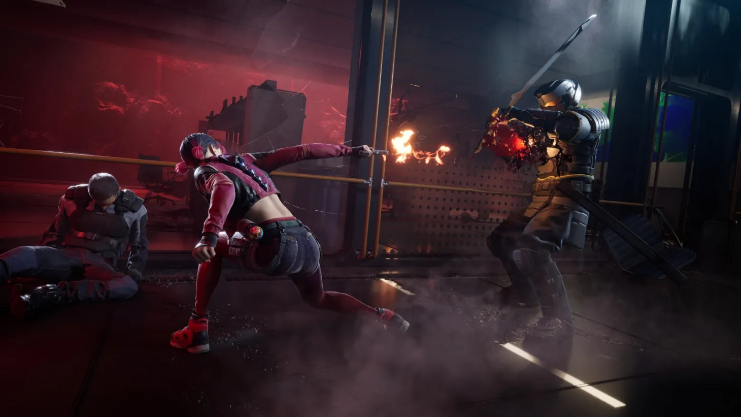Cyberpunk Gun-Fu Action Game Spine Launches Next Summer