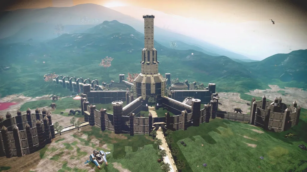 No Man's Sky Player Recreates The Imperial City From Elder Scrolls IV: Oblivion 