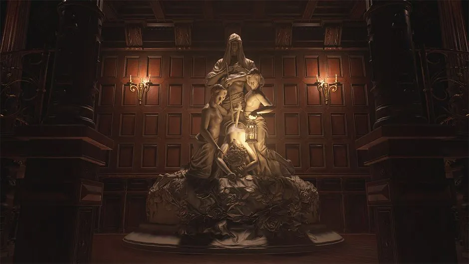 How To Solve Resident Evil Village Abandoned Stone Statue Puzzle | Guide