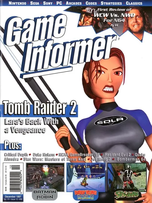 Game Informer Issue 56 – Tomb Raider 2